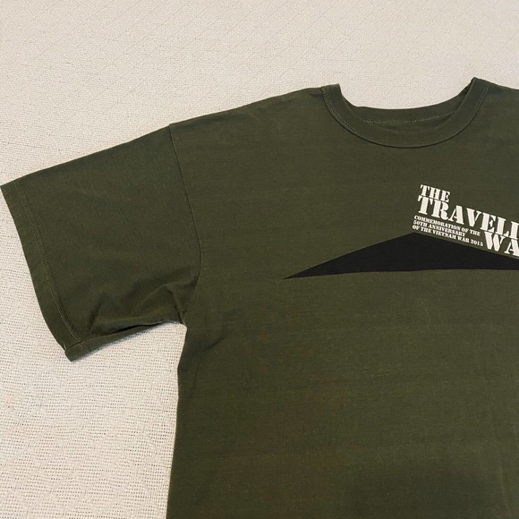 Rothco "The Traveling Wall" POW/MIA T-Shirt Mens Size XL Dark Green - Picture 3 of 15